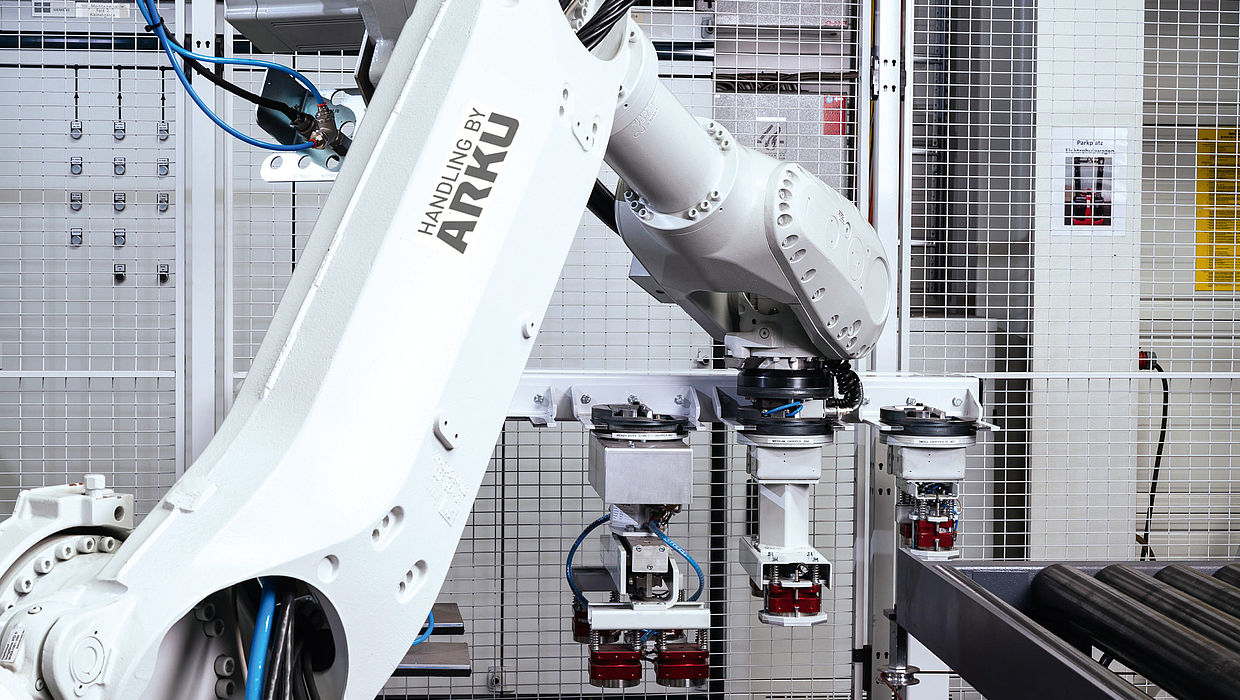 Automated parts handling gripper selection